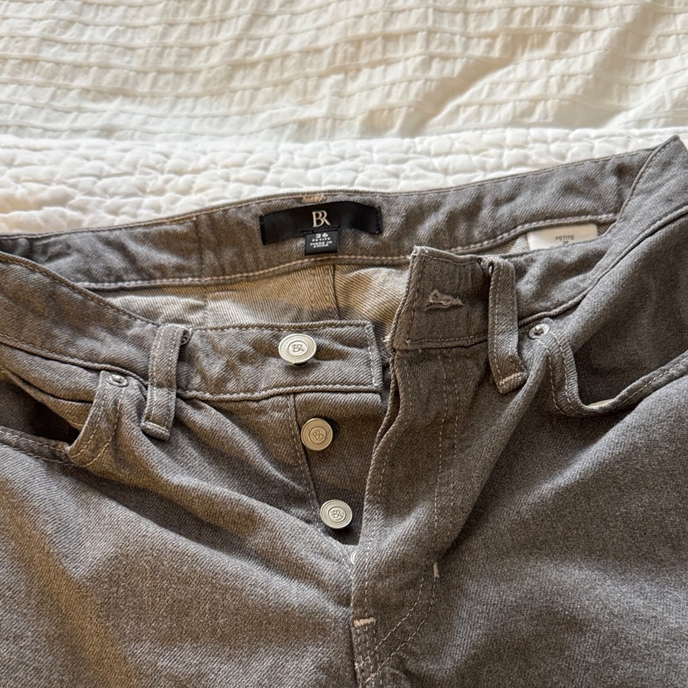 Banana Republic Light Gray Women's Jeans 26 p - Picture 2 of 3